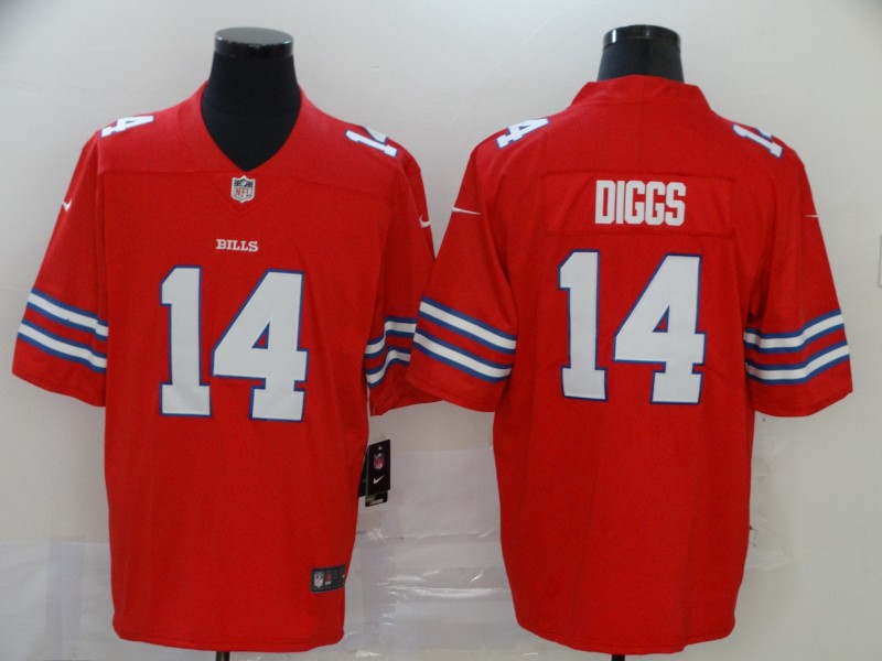 Men Buffalo Bills #14 Diggs red Vapor Untouchable Limited Player NFL Jersey->buffalo bills->NFL Jersey
